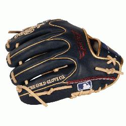 12 3/4-Inch RA13 Pattern Pro H™ Web Baseball Glove - Camel/Navy Co