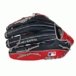wlings 12 3/4-Inch RA13 Pattern Pro H™ Web Baseball Glove - Camel/Navy Colo