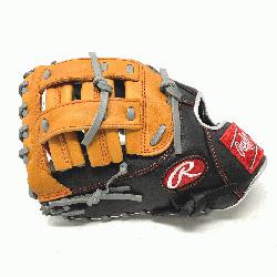 The R9 ContoUR 12-inch First Base Mitt is designed to give youth players with smaller hands the