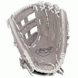 This Rawlings R9 series features soft, durable all-leather shells de