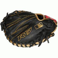 tching game with the Rawlings R9 27-inch catchers training mitt. Design