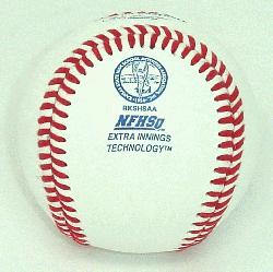 icial Baseballs with KSHSAA Kansas Baseball NFHS stamp. 