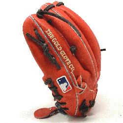 ngs popular 200 infield pattern Heart of the Hide in red/orange