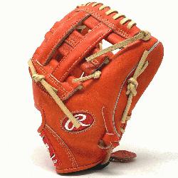 200 infield pattern Heart of the Hide in red/orange color.   The 200-pattern baseball gl