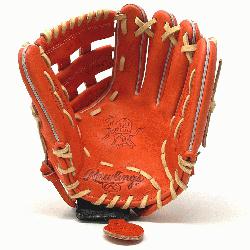 popular 200 infield pattern Heart of the Hide in red/orange color. 