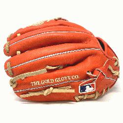 wlings popular 200 infield pattern Heart of the Hide in red/orange c