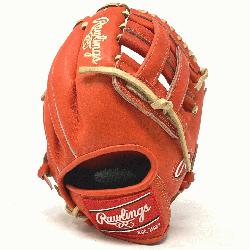 awlings popular 200 infield pattern Heart of the Hide in red/orange color.   The 200-pat