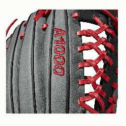 he 12.5 Wilson A1000 glove is made with t