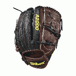  on the mound with the new A2000 B212 SS, now made with beautiful Black SuperSkin and Dark Brown