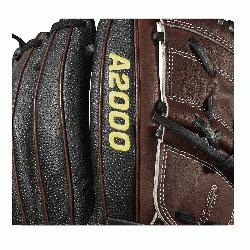  mound with the new A2000 B212 SS, now made with beautiful Black SuperSkin and Dark Brown Pro 