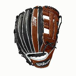 1 is a new infield model to the Wilson A2K® line. Made with a Dual Post Web and Copper, Black