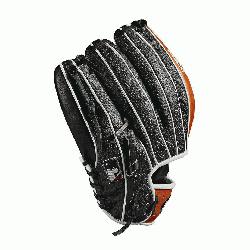 Infield model; H-Web Black SuperSkin, twice as strong as regular leather, but half the weight Coppe