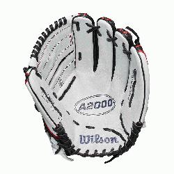 12.25 pitchers glove 2-piece web Black SuperSki