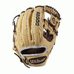 -Web Double lacing at the base of the web Blonde/Dark Brown/White Pro Stock leather, preferred for 