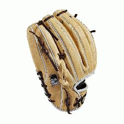 Web Double lacing at the base of the web Blonde/Dark Brown/White Pro Stock leather, pre
