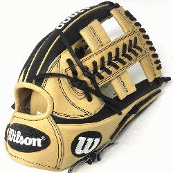 his 11.75 custom A2000 1785 features our most popular colorway, combining Black and Blonde 