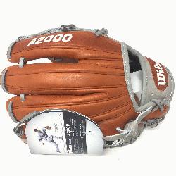 seball Glove of the month for May 2019. Single Post Web, grey laces, grey 