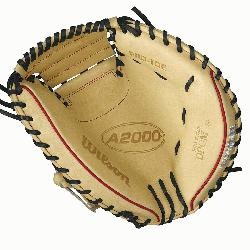 ch Wilson A2000 CM33 Catchers Mitt. The all new 33 A2000 CM33 has a deeper pocket and 