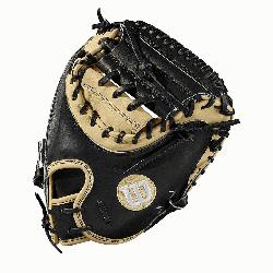  half moon web Extended palm MLB most popular catchers mitt pattern Blond