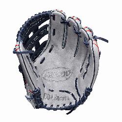 nfield glove Dual post web Grey SuperSkin, t