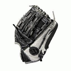 r model; dual post web; fast pitch-specific WTA20RF19FP12SS Comfort Velcro wrist closure for a s