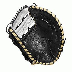 First base model; double horizontal bars web Comfort Velcro wrist closure for a secure and comf