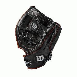 model; H-Web Black SuperSkin, twice as strong as regular leather, but h