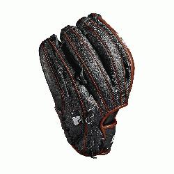 field model; H-Web Black SuperSkin, twice as strong as regular leather, but