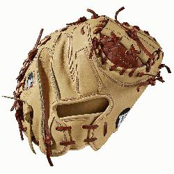 Catchers model; half moon web Copper and blonde Pro Stock Select leather