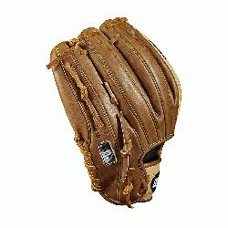 de and Saddle Tan Pro Stock Select Leather, chosen for its consistency and flawlessness Rolled D