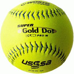 owpitch Softball USSSA PRO M Stamp Pro-M is the Official Conference USSSA Slowpitch Ball  44 
