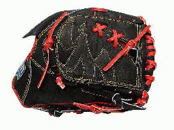 odel 12 inch Black Wing Tip Pitcher Glove ZETT Pro Model Baseball Glove Series is designed for