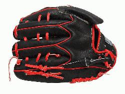 ; ZETT Pro Model 12 inch Black Wing Tip Pitcher Glove ZETT Pro Mo