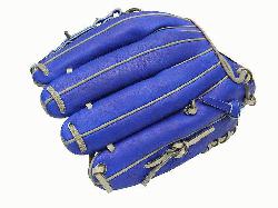 ZETT Pro Model 12 inch Royal/Grey Wide Pocket Infielder 