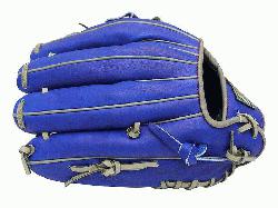 Pro Model 12 inch Royal/Grey Wide Pocket Infielder Glove ZETT Pro Model Baseball Glove