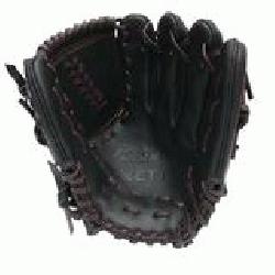 sp; ZETT Pro Model 11.5 inch Black Pitcher Glove ZETT Pro Model Baseball Glove Series is des