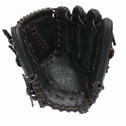 ZETT Pro Model 11.5 inch Black Pitcher Glove ZE