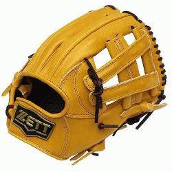 rongZETT Pro Model 11.5 inch Tan Infielder Glove/strong/p pspanspanspanZETT Pro Model Baseball 