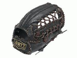 Model 12.5 inch Black Outfielder Glove ZETT Pro Model Bas