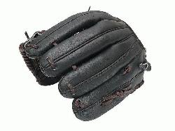 Model 12.5 inch Black Outfielder Glove/p pspanspanspanZETT Pro Model Basebal