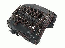 el 12.5 inch Black Outfielder Glove/p pspanspanspanZETT Pro Model Bas